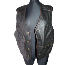 KAMIZELKA MOTOR SKÓRA HYINY rozm. L